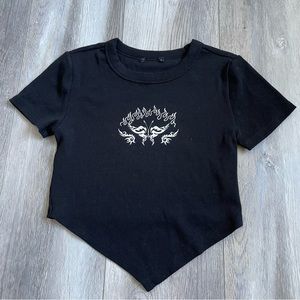Butterfly Flame Baby Tee